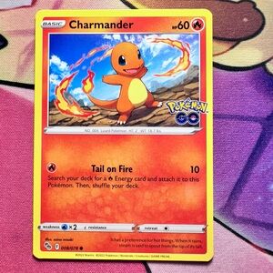 charmander (008/078) - common — pokémon: pokemon go